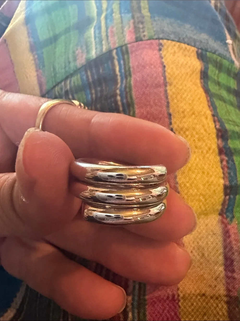 Jennifer Fisher Lilly Coil Ring in Silver Size 8